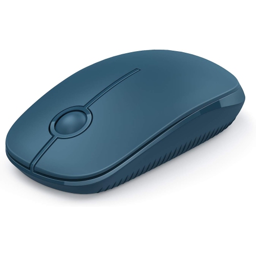 Wireless Mouse,2.4G Slim Portable Computer Mice with Nano Receiver for Computer, Notebook, Laptop, Sapphire Blue