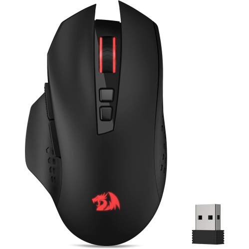 VECELOLIBILIS  Wireless Gaming Mouse, 4000 Dpi 2.4Ghz Wireless Gamer Mouse, Red Led Backlit for PC/mac/laptop