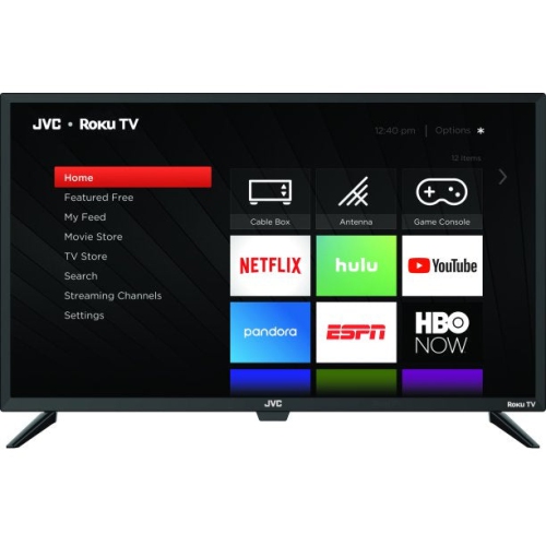 JVC Refurbished (Good) -  32" Class HD (720P) Roku Smart Led Tv (Lt-32Mar205)