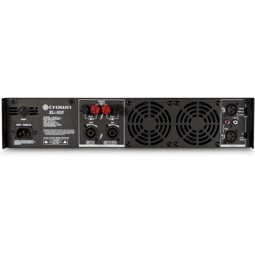 Amplificateur de puissance à deux canaux de 300 W à 4 „¦ XLi800 de Crown