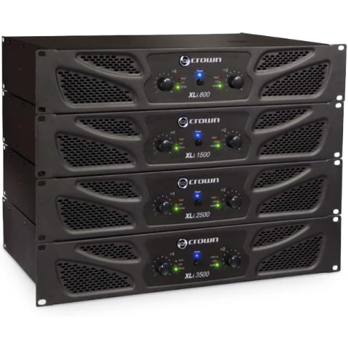 Amplificateur de puissance à deux canaux de 300 W à 4 „¦ XLi800 de Crown