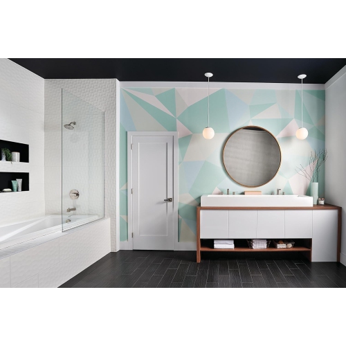 Peerless Xander 2-Handle Widespread Bathroom Faucet with Pop-Up Drain Assembly, Brushed Nickel P3519LF-BN