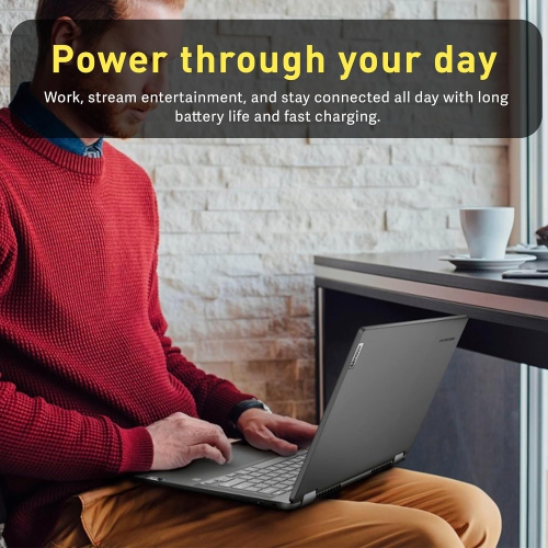 Refurbished - Lenovo IdeaPad Flex 5i 14" FHD 2-in-1 Touchscreen Chromebook Plus Laptop, Intel Core i3-1315U, 8GB RAM, 128GB SSD, Backlit Kb, Webcam,