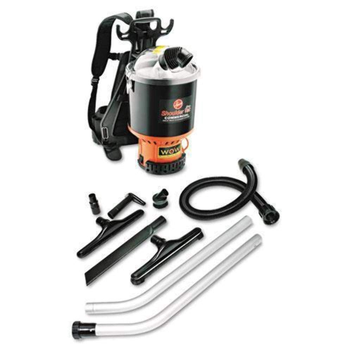 Hoover C2401 Shoulder Vac Pro Commercial Back-Pack Vacuum with 1-1/2-Inch Attachment Kit