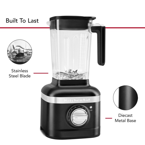 KitchenAid K400 Blender, Black Matte, KSB4027BM