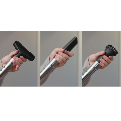 Atrix VACBP1 HEPA Backpack Vacuum Corded 8 Quart HEPA Bag 4 Level Filtration & Attachments