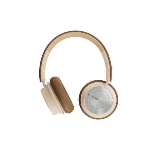DALI IO-8 Premium Wireless Over-The-Ear Headphones with Active Noise Cancellation, Caramel White