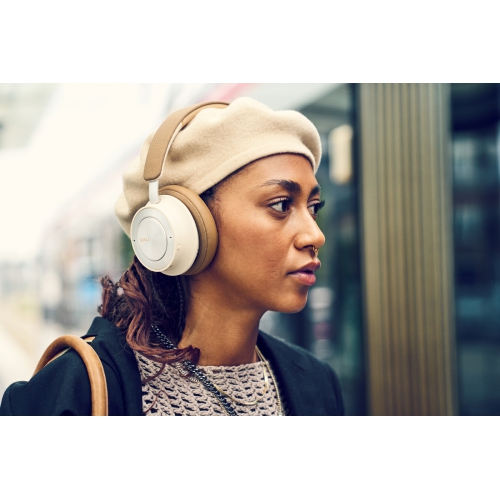 DALI IO-8 Premium Wireless Over-The-Ear Headphones with Active Noise Cancellation, Caramel White