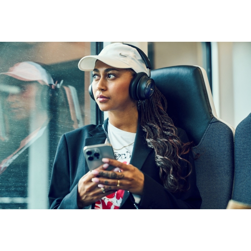 DALI IO-8 Premium Wireless Over-The-Ear Headphones with Active Noise Cancellation, Iron Black