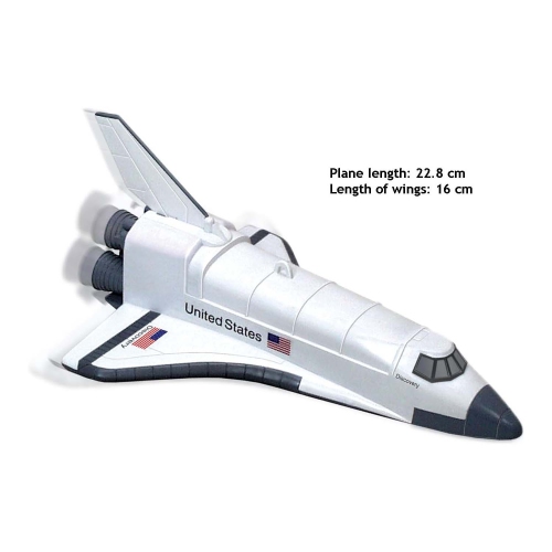 Sky's The Limit Motorized Space Shuttle with 360° Swivel – Battery-Operated Ceiling Display Model for Kids' Rooms & Space Enthusiasts