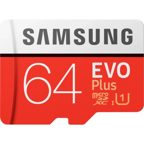 SAMSUNG  - Evo Plus 64GB Microsdxc Uhs-I Memory Card