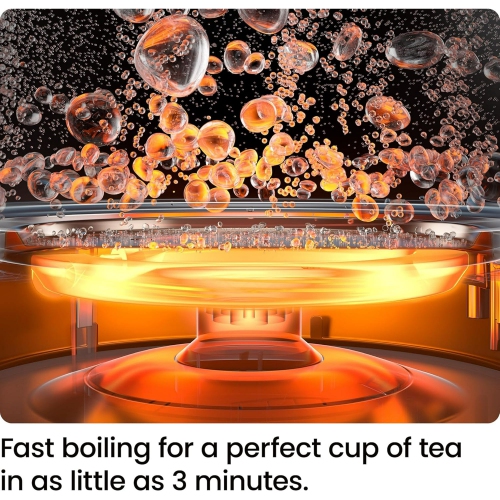 Chefman Rapid-Boil 1.8L Electric Kettle w/ Removable Lid and LED Indicator Lights - Black