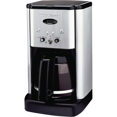 Cafetière programmable de 12&nbsp;tasses Brew Central de Cuisinart, modèle DCC-1200C, conçue pour une infusion pratique et efficace.