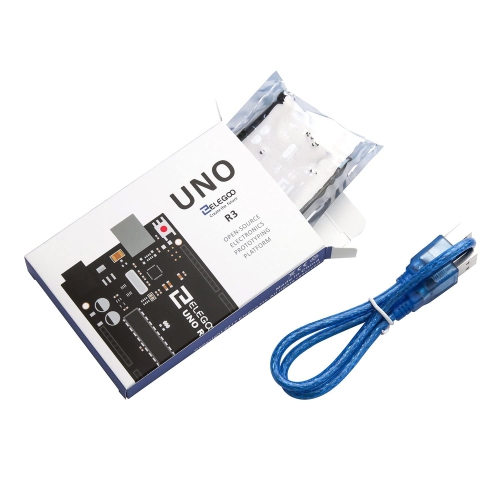 UNO R3 Board ATmega328P with USB Cable for Arduino by ELEGOO.
