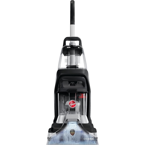 Powerscrub XL Pet Carpet Cleaner Machine, Upright Shampooer Model FH68002V in Black for Effective Pet Stain Removal and Deep Cleaning.