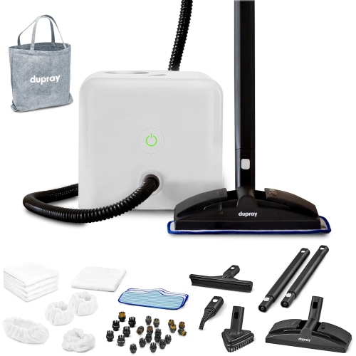 Neat Steam Cleaner with 40 Accessories for Powerful Multi-Purpose Deep Cleaning of Floors, Upholstery, Grout, and More. Ideal for Various Cleaning