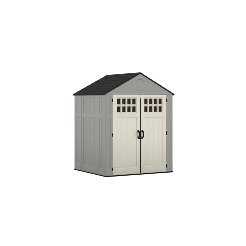 SUNCAST  - Everett 6' X 5' Storage Shed - Dove In Gray
