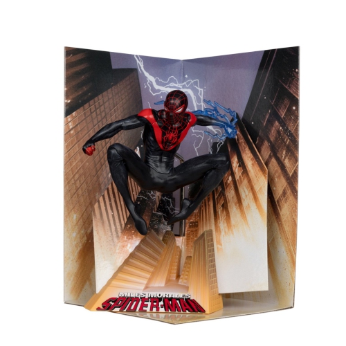 MCFARLANE TOYS  Spider-Man (Miles Morales: Spider-Man #1) 1:10 Scale Marvel Comics Posed Figure Great Figurine on a fantastic price