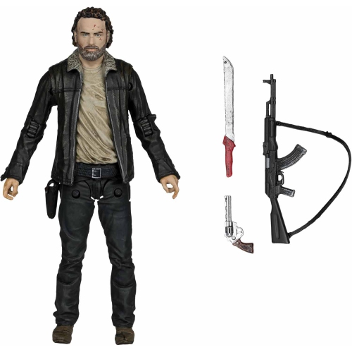 McFarlane Toys The Walking Dead AMC TV Rick Grimes 5" Action Figure