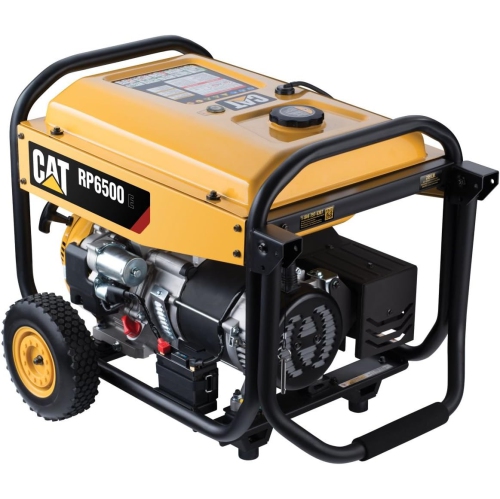 Cat RP6500E 6500 watts de fonctionnement/8125 watts de démarrage avec génératrice portative au gaz à démarrage électrique 502-3688