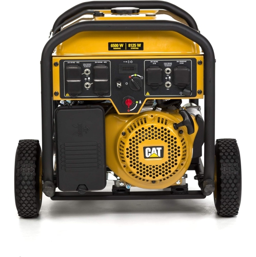 Cat RP6500E 6500 watts de fonctionnement/8125 watts de démarrage avec génératrice portative au gaz à démarrage électrique 502-3688