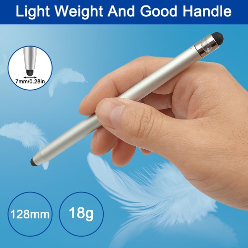 2 Pack Stylus Pens for Touch Screens, Sensitivity Precision Capacitive Stylus Pen for iPad iPhone Samsung Tablets all Universal Touchscreen Devices,