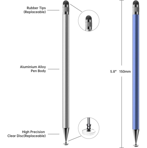 10 Pcs Stylus Pen for Touch Screen, High Precision and Sensitivity for iPhone/ipad/Android Tablets, Compatible with all Touch Screens