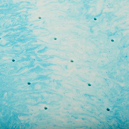 Linenspa 3 Inch Memory Foam Mattress Topper, Gel Swirl Memory Foam Queen, CertiPUR-US Certified