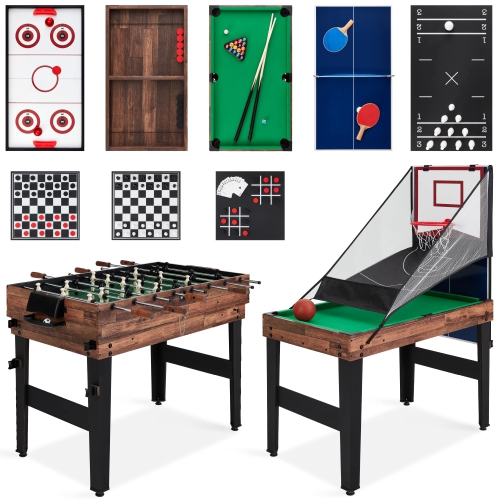 BEST CHOICE PRODUCTS  13-In-1 Combo Game Table Set for Home