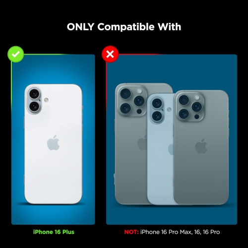 Étui-portefeuille pour iPhone 16 Plus; Couvercle protecteur pour téléphone et porte-carte magnétique élastique robuste (noir)