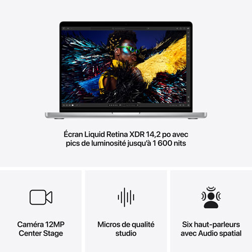 Apple MacBook Pro 14.2" - Silver (Apple M4 Pro / 24GB RAM / 512GB SSD) - English