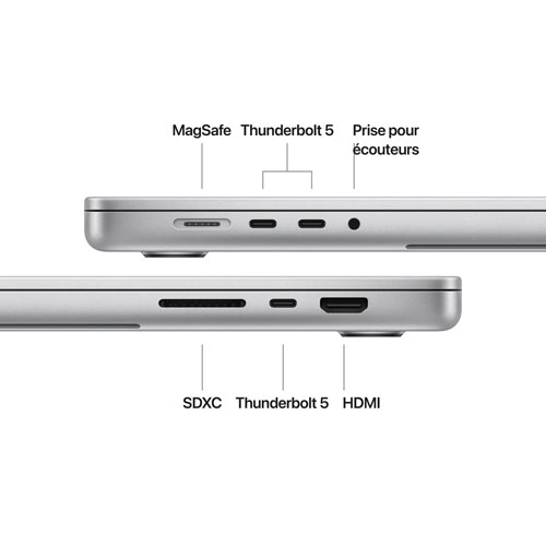 Apple MacBook Pro 16.2" (Fall 2024) - Silver (Apple M4 Max / 36GB RAM / 1TB SSD) - English