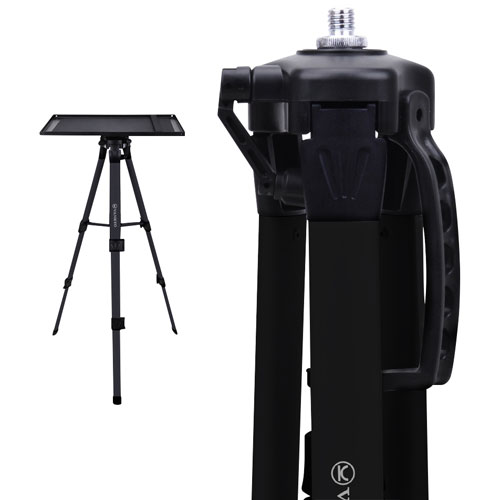 Vankyo TP20 Aluminum Adjustable Tripod Projector Stand - Black