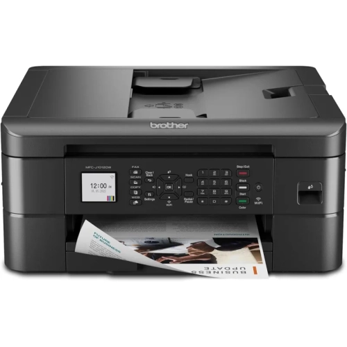 Brother MFC-J1012DW Wireless Color Inkjet All-in-One Printer with Duplex & Mobile Printing for Home Office