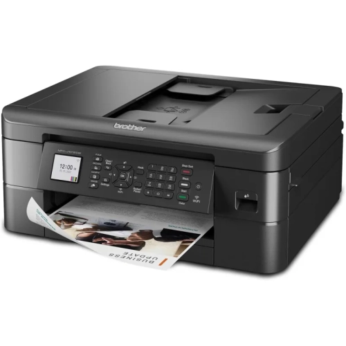Brother MFC-J1012DW Wireless Color Inkjet All-in-One Printer with Duplex & Mobile Printing for Home Office