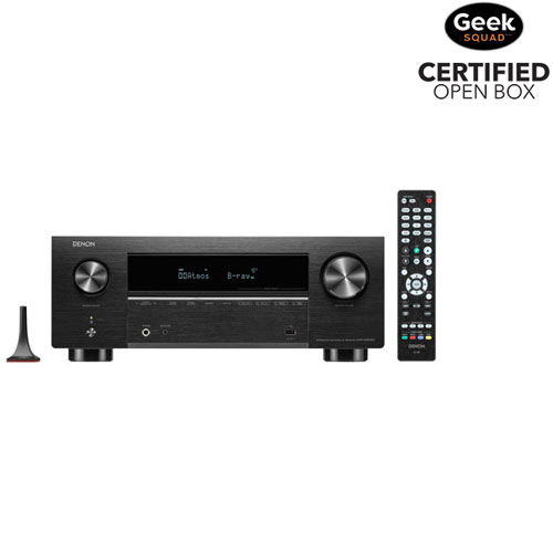 Open Box - Denon AVR-X3800H 9.4 Channel 8K Ultra HD AV Receiver
