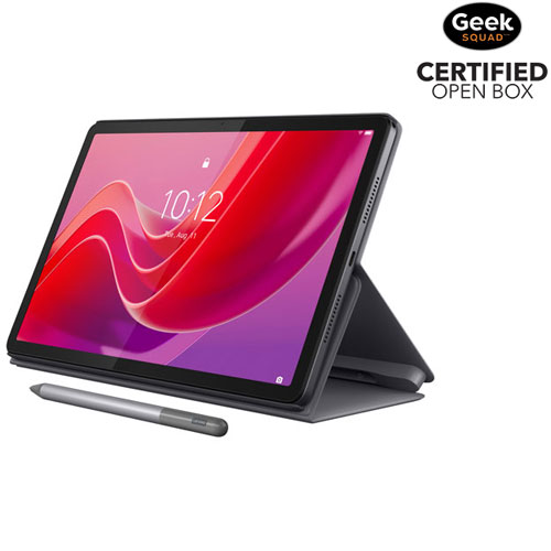 Open Box - Lenovo Tab M11 11" 64GB Android 13 Tablet with MediaTek Helio G88 8-Core Processor w/ Case & Pen