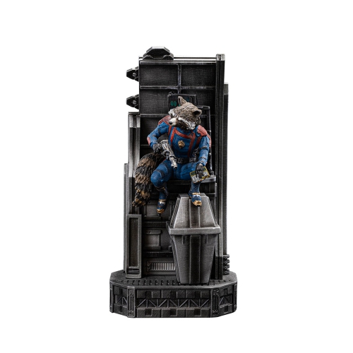 IRON STUDIOS  Rocket Raccoon - Guardians Of The Galaxy 3 - Art Scale 1/10