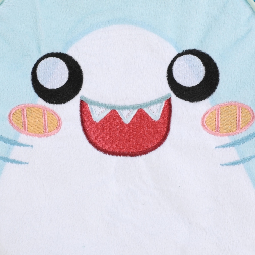 LankyBox Fuzzy Face 3-D Ears Kids Lunch Bag