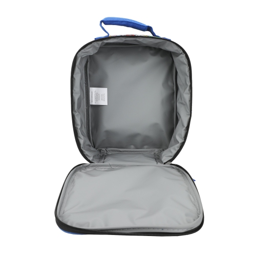 Super Mario Bros. Character Tiles Kids Dual Compartment Insulated Lunch Bag