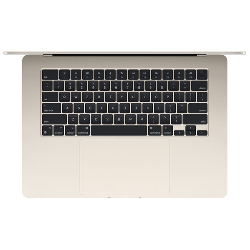 Apple MacBook Air 15.3" w/ Touch ID (Fall 2024) - Starlight (Apple M3 / 24GB RAM / 512GB SSD) - French