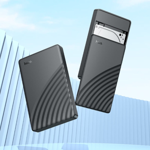 Hard drive enclosure “HB46” 2.5 inches SATA USB-A3.0 Hard Drive Case SATA HDD SSD Enclosure External Hard Drive Disk Box for PC Laptop Smartphone PS5