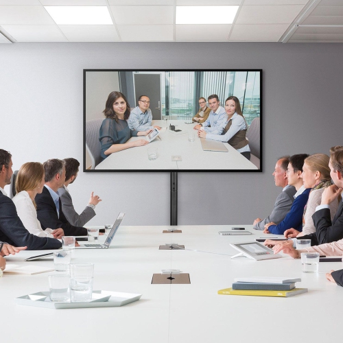 TV Stand Cart for 26"-60" Screens, Mobile TV Floor Stand with Laptop Tray Hold up to 88lbs and Max VESA 400x400mm