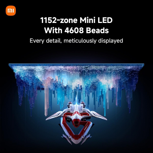 Xiaomi Mini-LED Gaming Monitor G Pro 27 inch HDR 1000 2K QHD 2560x1440, Fast IPS, 180Hz 1ms, 99% DCI-P3, AMD Freesync, Adjustable Angle, 2× HDMI 2.0,