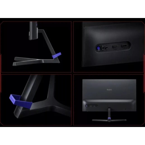 Xiaomi Gaming Monitor G24i, FHD 1920×1080 99% sRGB, Fast IPS 180Hz 1ms, AMD Freesync, 178 Viewing Angle, HDMI 2.0 ×1 DP 1.4×1, Black