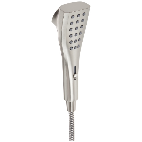 Moen Verso Spot Resist Brushed Nickel Handshower with Infiniti Dial, Magnetix Docking System and, 60" Hose, 220C2SRN