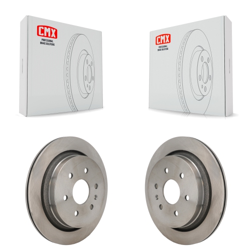 Rear Disc Brake Rotors Pair For Cadillac XTS K8-102510