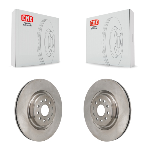 CMX  Front Brake Rotor Pair for 2022-2024 Jeep Grand Cherokee L With 390MM Diameter K8-102597