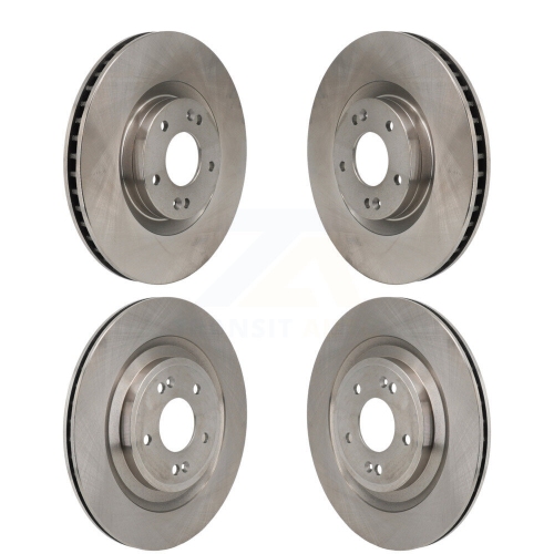 Front Rear Disc Brake Rotors Kit For Hyundai Santa Fe Kia Sorento K8-102546
