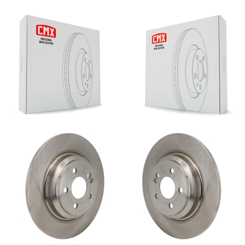 CMX  Rear Brake Rotors Pair for 2020-2023 Mercedes-Benz Gle350 With 330MM Diameter Rotor K8-102661